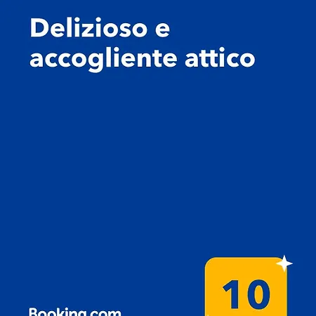 Delizioso E Accogliente Attico Appartamento